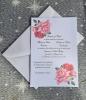cod - 0101
Invitatie de nunta din carton cu 
ornament florar
Plicul este alb
Pretul este final si contine TVA iar 
inscriptionarea si montajul sunt gratuite. 
