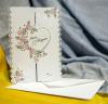 cod - 3282
Invitatie de nunta cu ornament
florar in relief.
Plicul este alb.
Pretul contine plic, TVA
iar inscriptionarea este de 0,70 lei/buc
Montajul este optional = 0,35 lei/buc
MAI SUNT 45 BUC